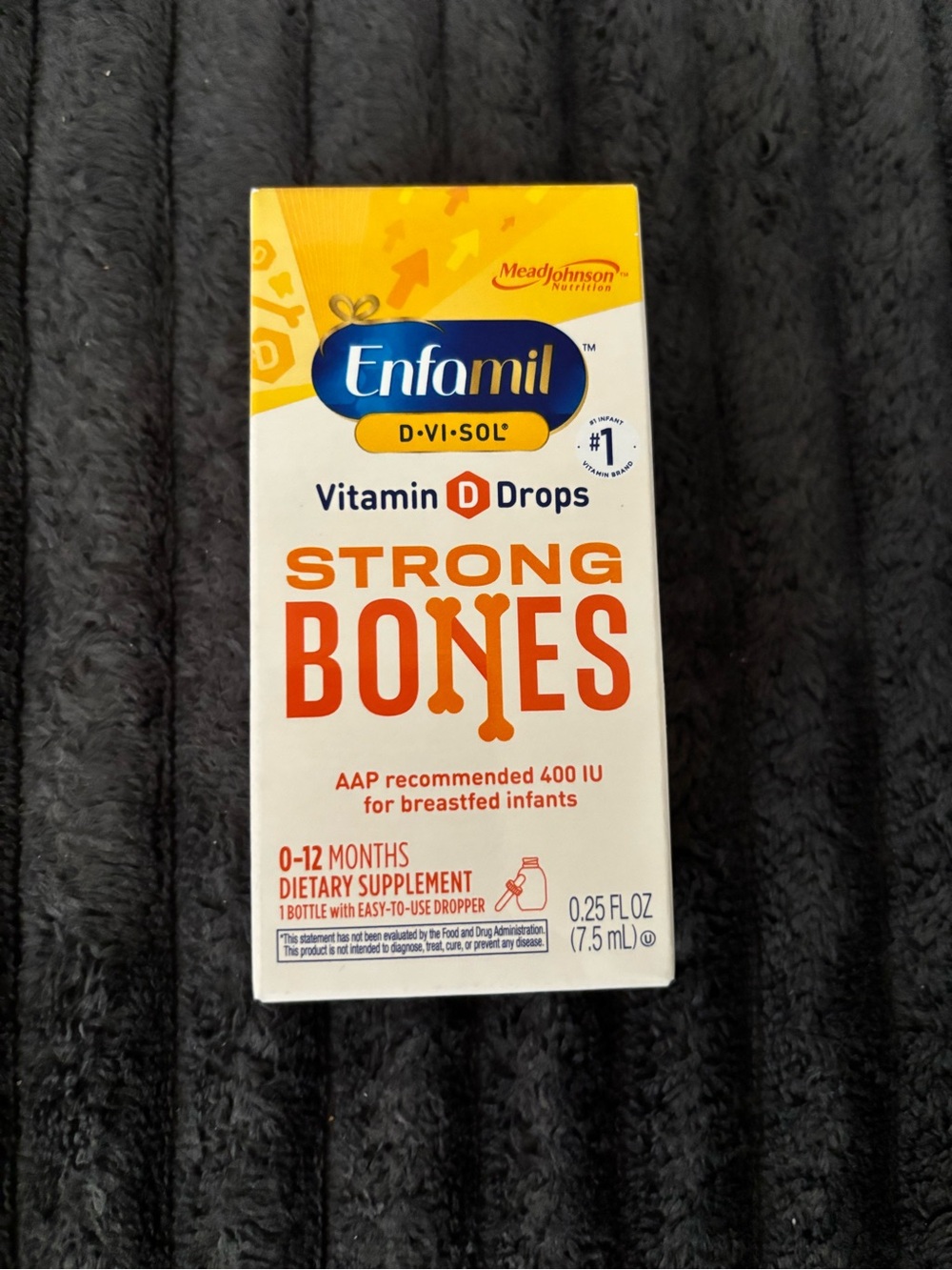 D·VI·SOL Vitamin D Drops Strong Bones – White & Yellow